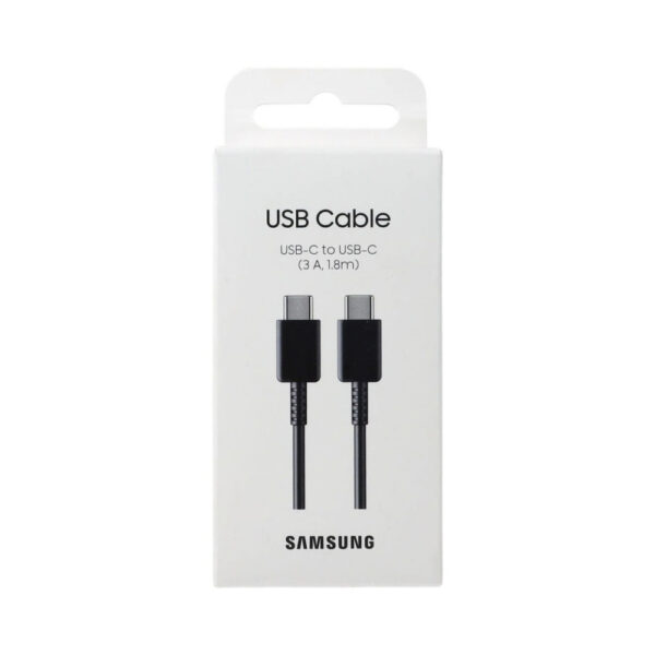 USB-C naar USB-C Kabel 1.8m Zwart